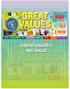 GREAT VALUES ARE BACK!