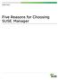 White Paper Server. Five Reasons for Choosing SUSE Manager