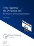 Time Tracking for Dynamics 365