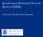 Quadrennial Homeland Security Review (QHSR) Ensuring Resilience to Disasters