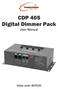 CDP 405 Digital Dimmer Pack