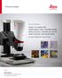 From Eye to Insight HOW TO ANALYZE PREPARED AND UNPREPARED GEOLOGICAL SAMPLES WITH ONE DIGITAL MICROSCOPE. A Leica DVM6 M Case Study.