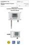 HygroFlex5-EX Humidity & Temperature Transmitter Instruction Manual