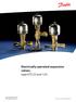 Electrically operated expansion valves, type ETS 25 and 12½ REFRIGERATION AND AIR CONDITIONING. Technical leaflet