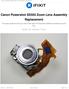 Canon Powershot SD550 Zoom Lens Assembly Replacement