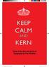 KEEP CALM KERN AND. Some of the do s and don ts of Typography by Fran Pimblett