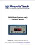 DM200 Dual-Channel A/V/D Vibration Monitor