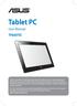 Tablet PC. User Manual TF600TG