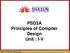 PSD3A Principles of Compiler Design Unit : I-V. PSD3A- Principles of Compiler Design