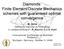 Diamonds: Finite Element/Discrete Mechanics schemes with guaranteed optimal convergence