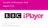 Monthly Performance Pack August Mimmi Andersson, BBC iplayer BBC Communications