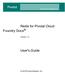 Redis for Pivotal Cloud Foundry Docs