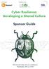 Cyber Resilience: Developing a Shared Culture. Sponsor Guide
