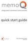 integrated translation environment quick start guide