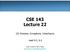 CSE 143 Lecture 22. I/O Streams; Exceptions; Inheritance. read 9.3, 6.4. slides created by Marty Stepp