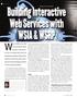 WSIA and WSRP are new Web