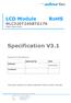 Specification V3.1. NLC320T240BTG17K (Status: February 2010) Approval of Specification. Approved by. Admatec Customer
