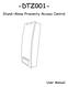 -DTZ001- Stand-Alone Proximity Access Control. User Manual