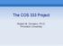 The COS 333 Project. Robert M. Dondero, Ph.D. Princeton University