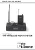 IEM / MHZ. Owner s Manual VHF WIRELESS INEAR SYSTEM