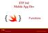 ITP 342 Mobile App Dev. Functions