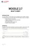 MOODLE 2.7 WHAT S NEW?