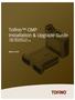 Tofino CMP Installation & Upgrade Guide Tofino CMP Version Tofino Firmware Version 1.7.0