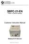 SBPC-21-EN. Customer Instruction Manual. Modbus/TCP Ethernet. FifeNet To Ethernet Gateway