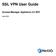 SSL VPN User Guide. Access Manager Appliance 3.2 SP2. June 2013