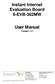 Instant Internet Evaluation Board II-EVB-362MW. User Manual Version 1.0