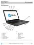 QuickSpecs. HP 245 G6 Notebook PC. Overview. HP 245 G6 Notebook PC. Left