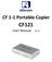CF 1-1 Portable Copier CF121