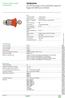 ZB4BS944 red Ø40 Emergency stop pushbutton head Ø22 trigger and latching key release