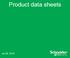 Jul 28, Product data sheets