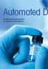 Automated D. Powder and Liquid Dosing for Perfect Concentrations