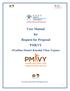 User Manual for Request for Proposal PMKVY