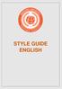 Meridian Linguistics Testing Service 2018 English Style Guide