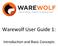 Warewolf User Guide 1: Introduction and Basic Concepts