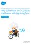 Help Sales Reps Sync Contacts and Events with Lightning Sync
