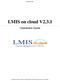 LMIS on cloud V2.3.1