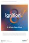Product Data Sheet: Ignition 8 Industrial Application Platform. A Whole New View
