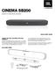 CINEMA SB200 powered soundbar speaker
