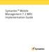 Symantec Mobile Management 7.2 MR1 Implementation Guide