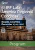 5 th IRF Latin America Regional Congress