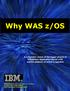 Why WAS z/os. A systematic review of the bigger picture of WebSphere Application Server z/os and the platform on which it operates