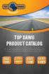 TOP DAWG PRODUCT CATALOG CAMS BODY CAMS DASH CAMS BACKUP PRODUCTS BLUETOOTH
