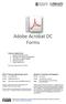 Adobe Acrobat DC Forms