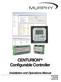 CENTURION Configurable Controller. Installation and Operations Manual Section 50