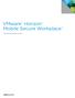 VMware Horizon Mobile Secure Workplace VALIDATED DESIGN GUIDE