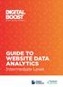 power up your business GUIDE TO WEBSITE DATA ANALYTICS Intermediate Level